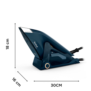 Tefal Duo Power, 2-in-1, 1700 W, dark blue - Steam iron and clothes steamer