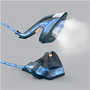 Tefal Duo Power, 2-in-1, 1700 W, dark blue - Steam iron and clothes steamer