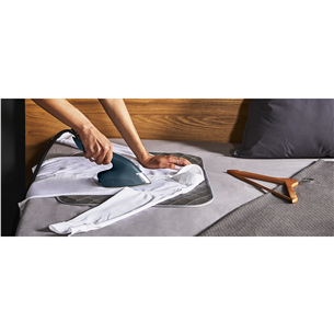 Tefal Duo Power, 2-in-1, 1700 W, dark blue - Steam iron and clothes steamer