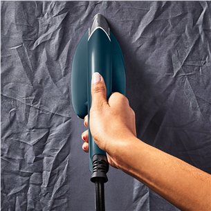 Tefal Duo Power, 2-in-1, 1700 W, dark blue - Steam iron and clothes steamer