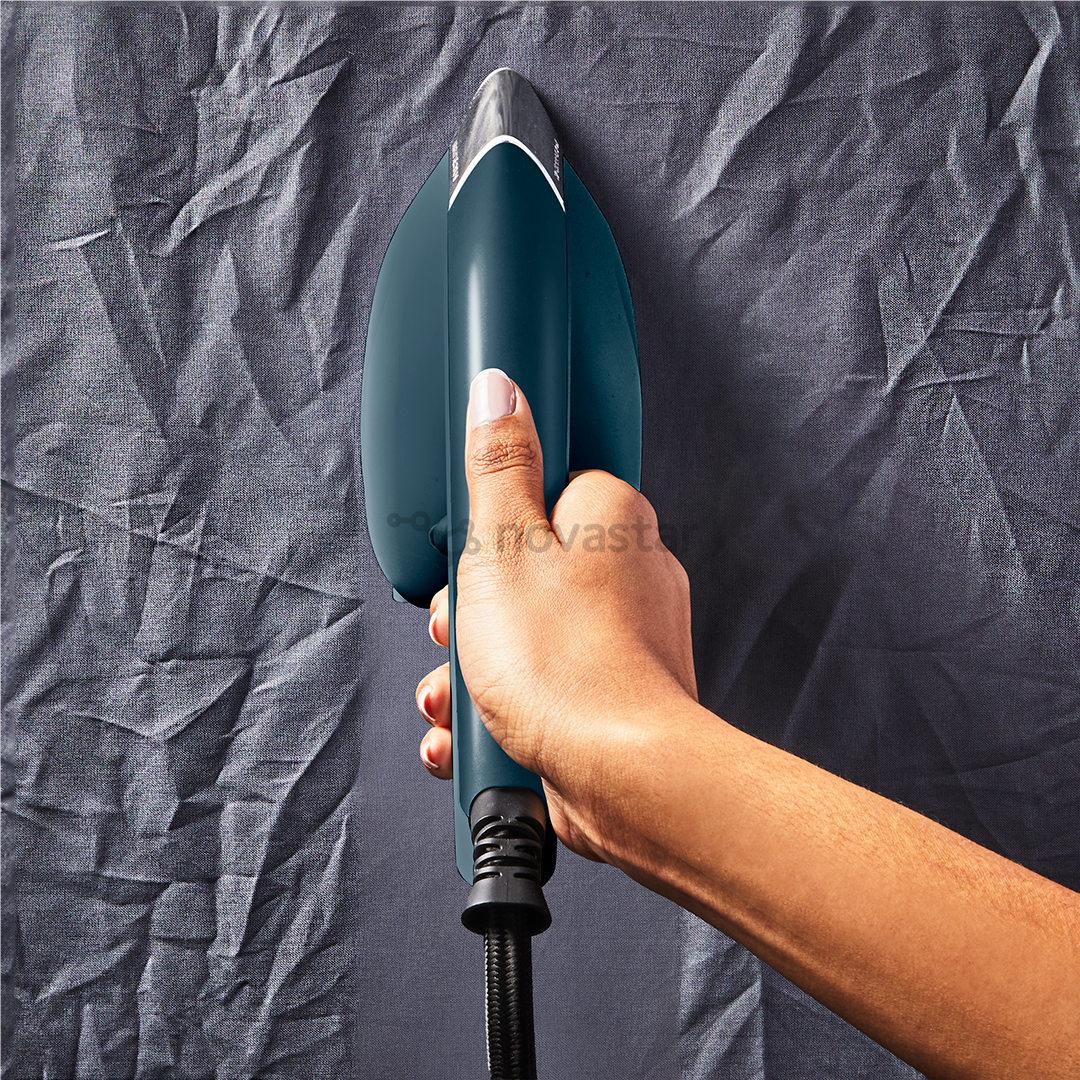 Tefal Duo Power, 2-in-1, 1700 W, dark blue - Steam iron and clothes steamer