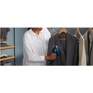 Tefal Duo Power, 2-in-1, 1700 W, tamsiai mėlynas - Garinis lygintuvas