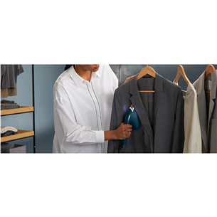 Tefal Duo Power, 2-in-1, 1700 W, dark blue - Steam iron and clothes steamer