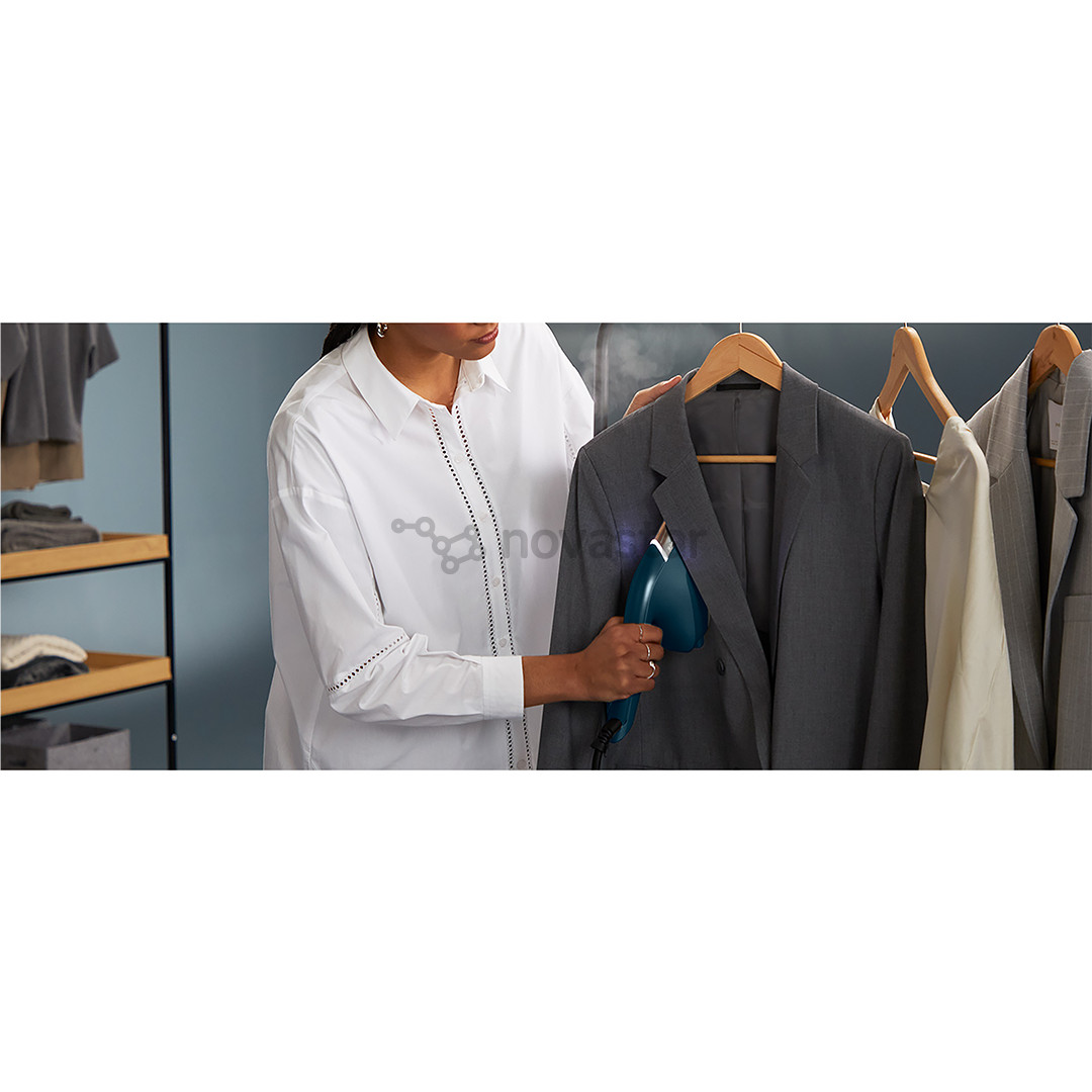 Tefal Duo Power, 2-in-1, 1700 W, tamsiai mėlynas - Garinis lygintuvas