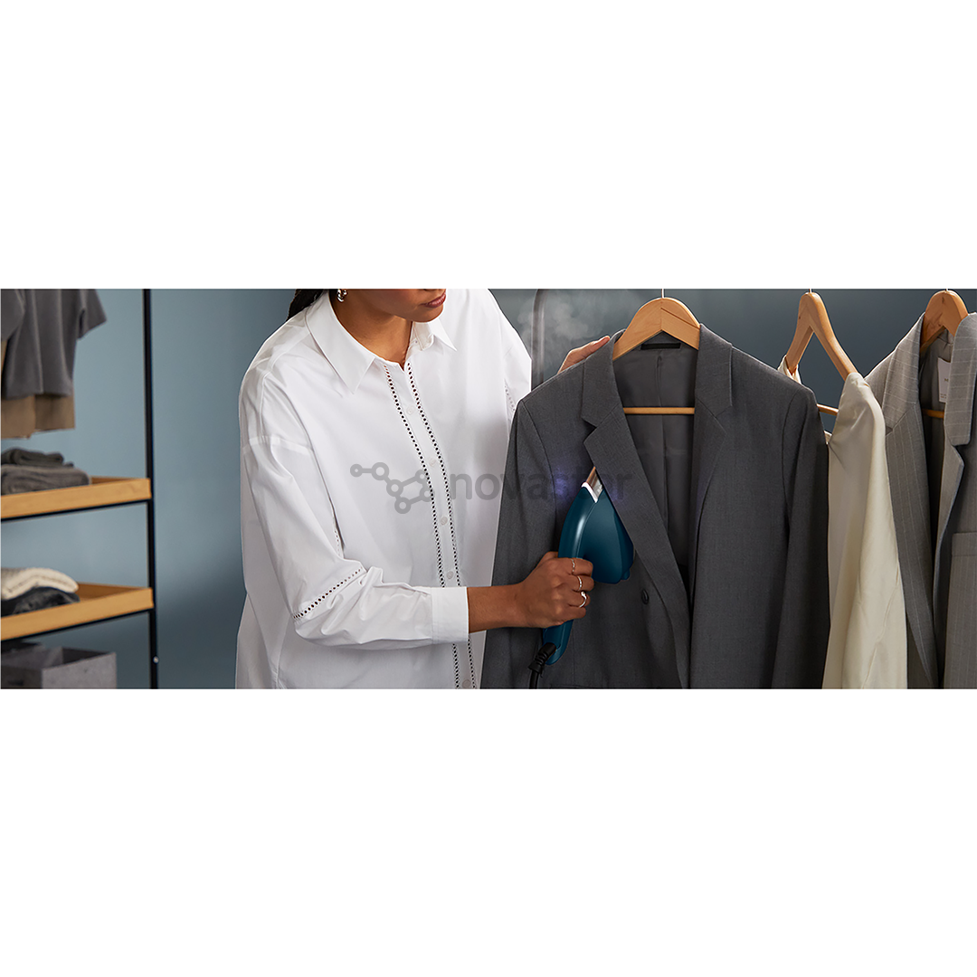 Tefal Duo Power, 2-in-1, 1700 W, dark blue - Steam iron and clothes steamer