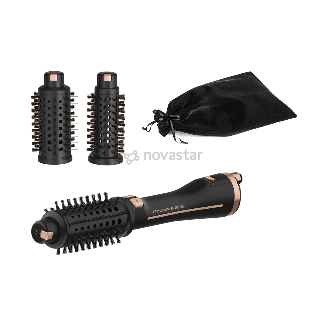 Rowenta Ultimate Experience Virtuose, black/copper - Hot air brush