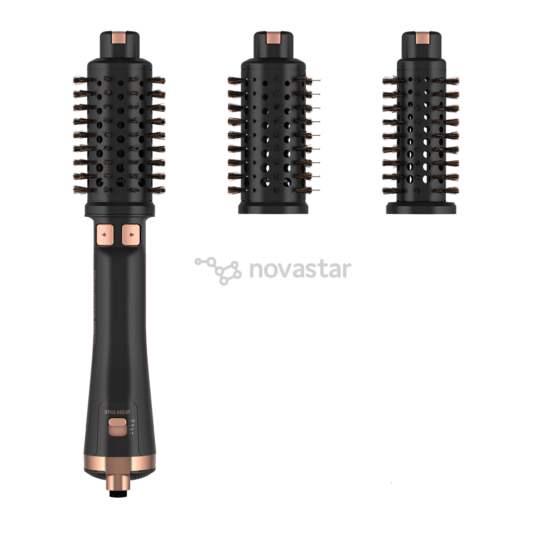 Rowenta Ultimate Experience Virtuose, black/copper - Hot air brush