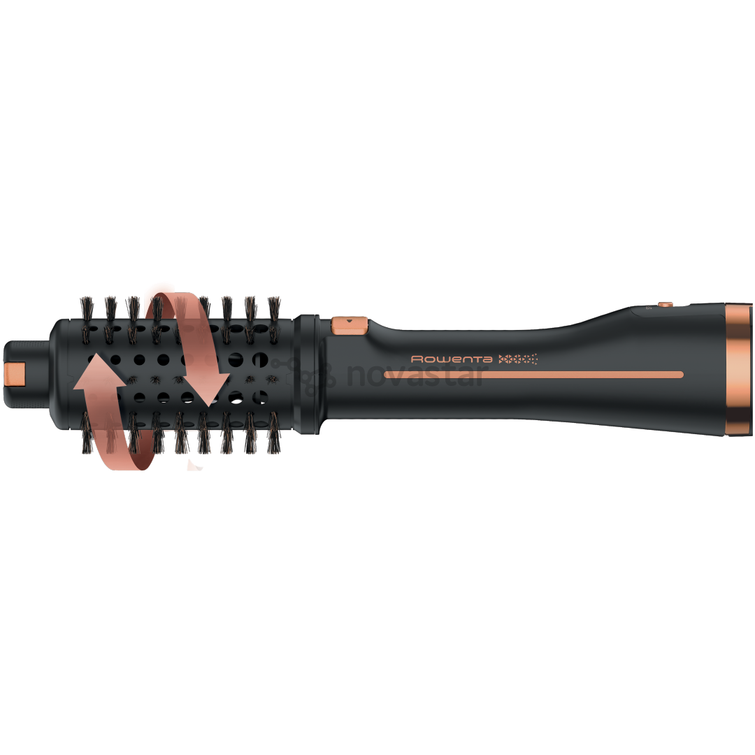 Rowenta Ultimate Experience Virtuose, black/copper - Hot air brush