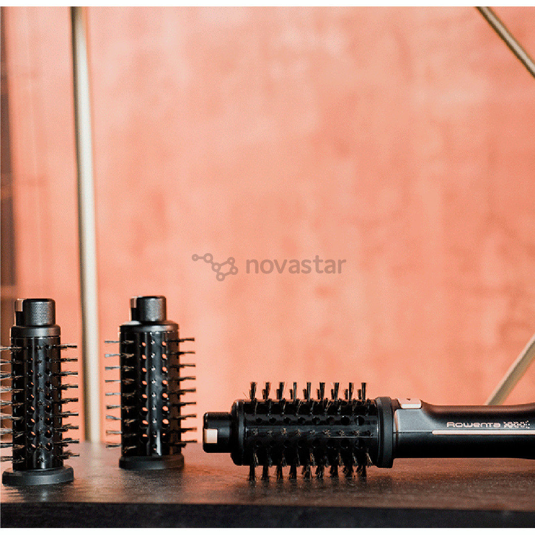 Rowenta Ultimate Experience Virtuose, черный/медный - Фен-щетка