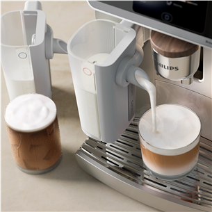 Philips Café Aromis 8000 Series, sidabro spalvos - Kavos aparatas