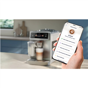 Philips Café Aromis 8000 Series, sidabro spalvos - Kavos aparatas