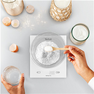 Tefal Essential, white - Kitchen scale