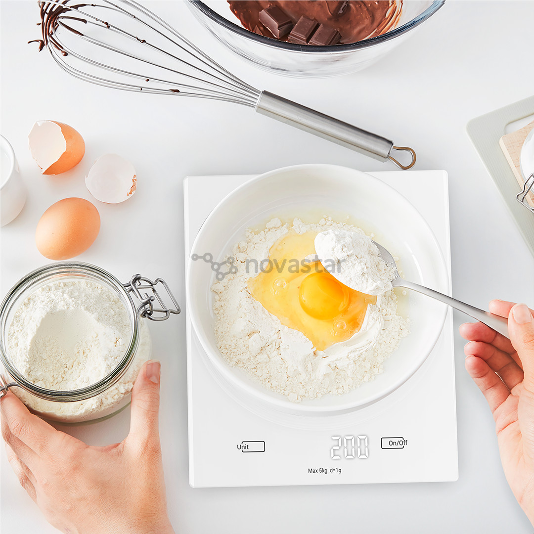 Tefal Essential, white - Kitchen scale