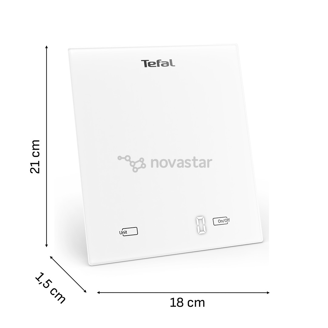 Tefal Essential, white - Kitchen scale