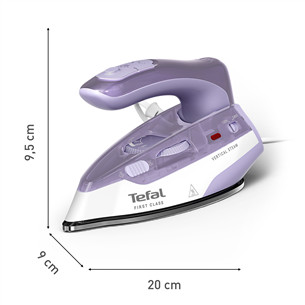 Tefal First Class, 1000 W, purple/white - Travel iron