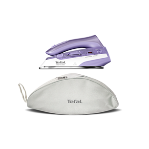 Tefal First Class, 1000 W, purple/white - Travel iron