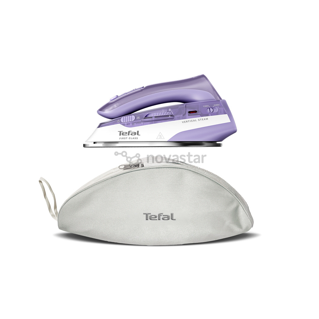 Tefal First Class, 1000 W, purple/white - Travel iron