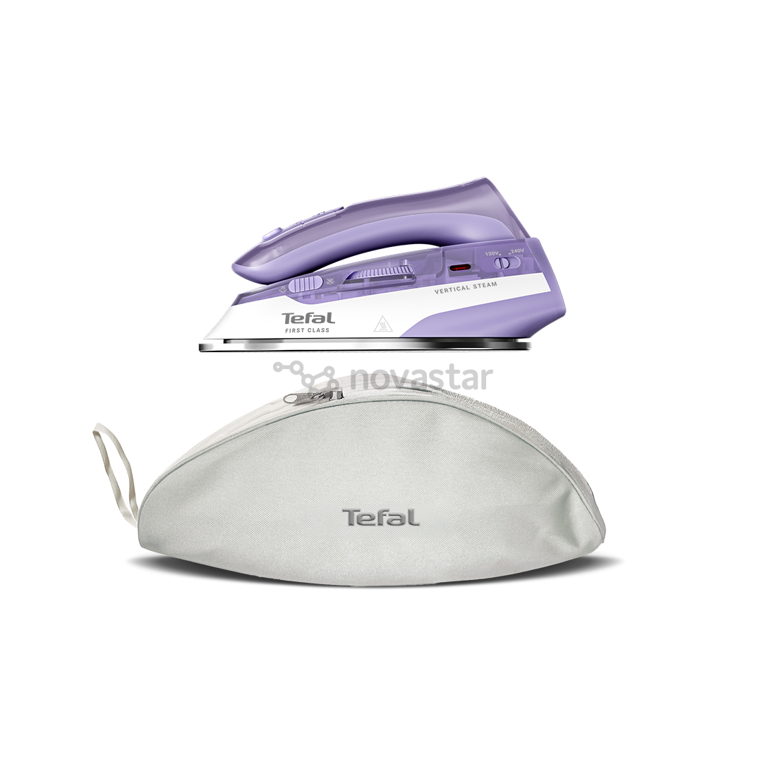 Tefal First Class, 1000 W, purple/white - Travel iron