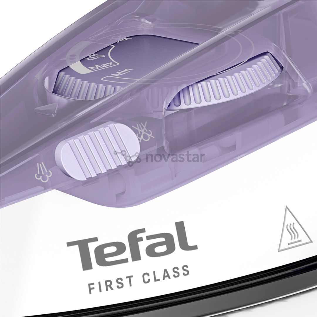 Tefal First Class, 1000 W, purple/white - Travel iron