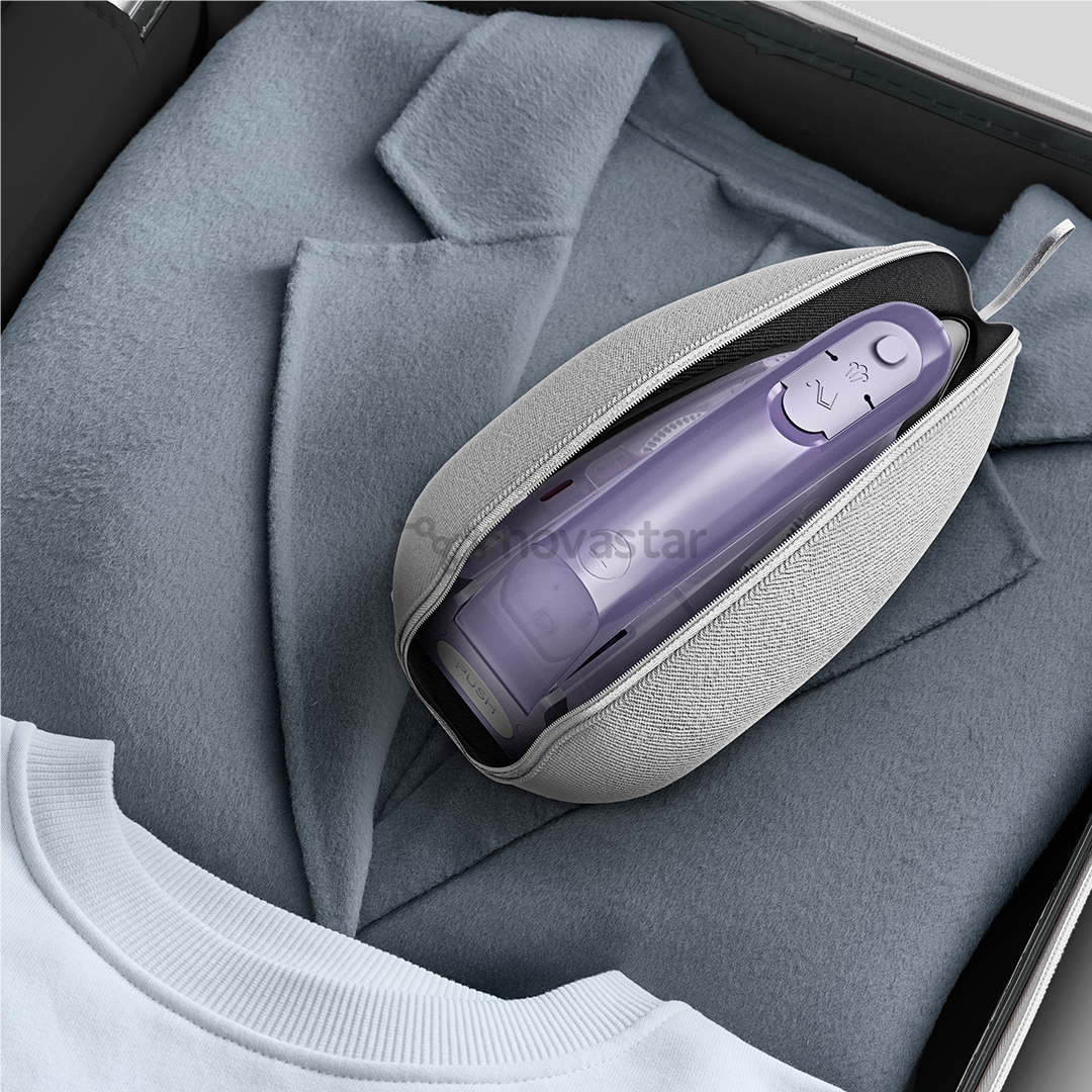 Tefal First Class, 1000 W, purple/white - Travel iron