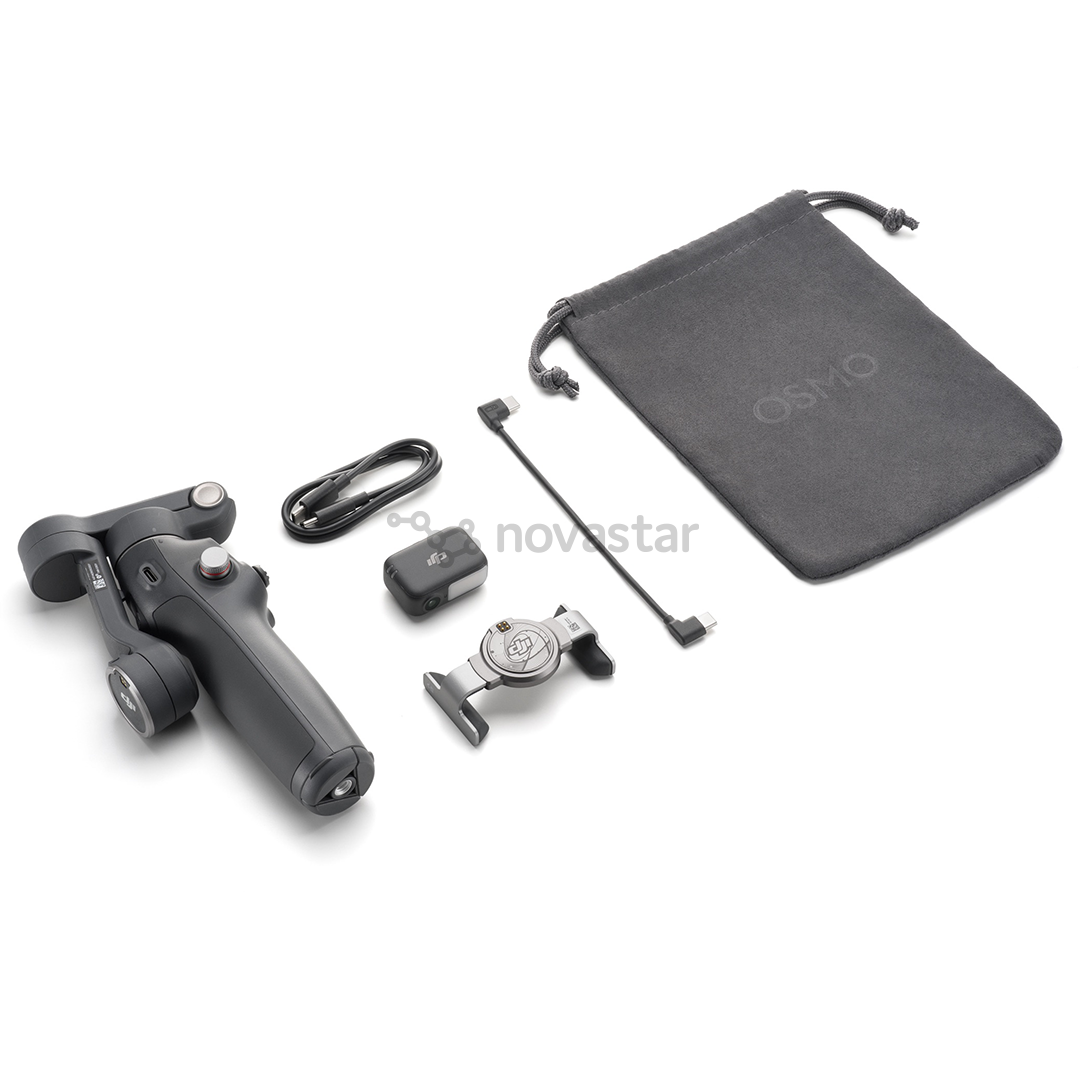 Dji Osmo Mobile 8, juodas - Stabilizatorius
