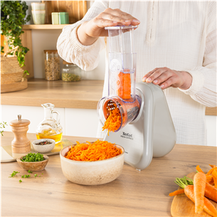 Tefal Fresh Express, šviesiai pilka - Daržovių pjaustyklė