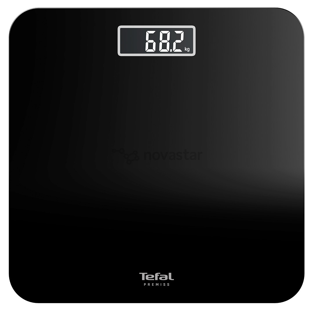 Tefal Premiss, до 160 кг, черный - Напольные весы