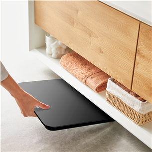 Tefal Premiss, iki 160 kg, juodos - Kūno svarstyklės