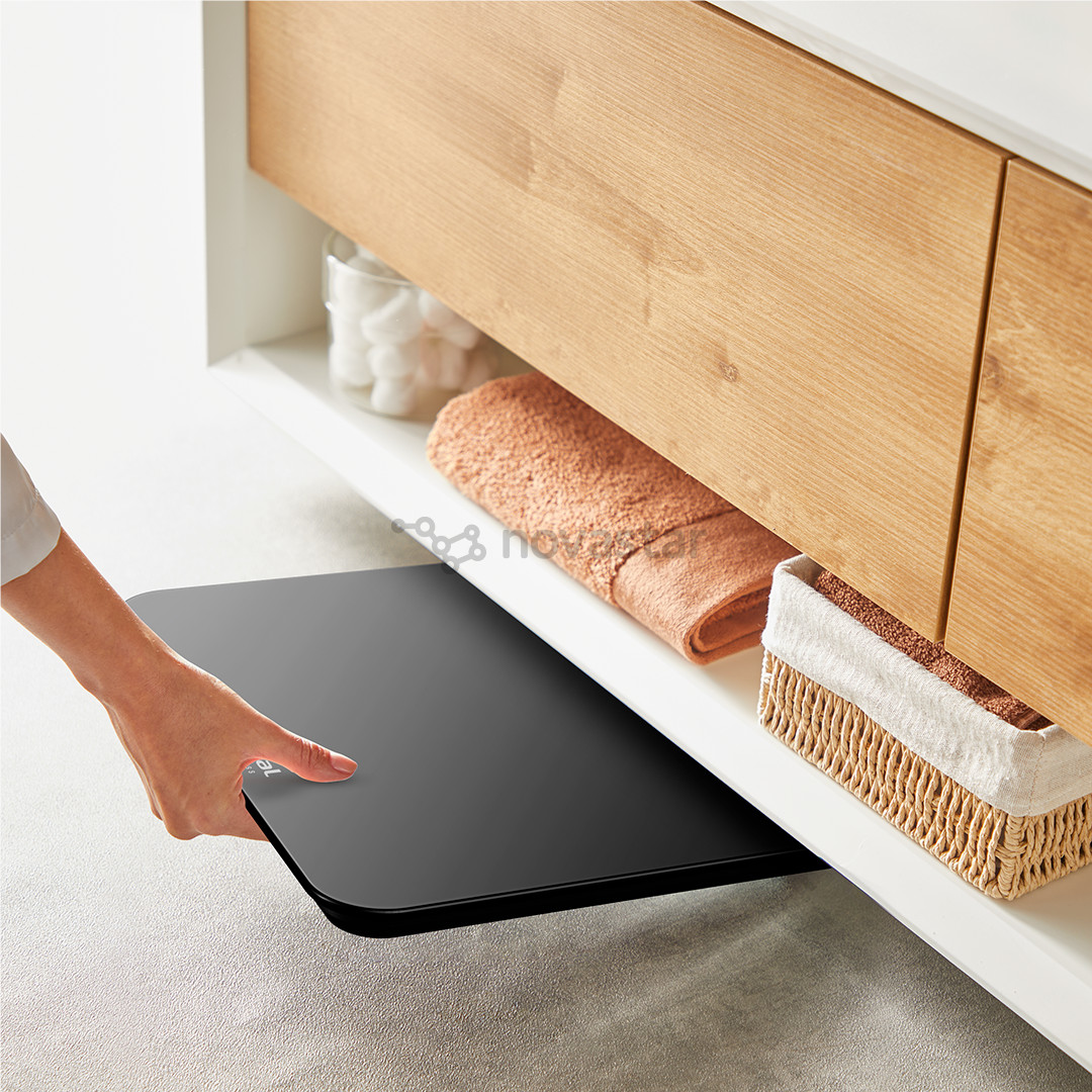 Tefal Premiss, до 160 кг, черный - Напольные весы