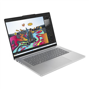 Lenovo IdeaPad Slim 5 Gen 10, 15,1'', WQXGA, OLED, 165 Hz, Ryzen 5, 16 GB, 512 GB, SWE, pilkas - Nešiojamasis kompiuteris