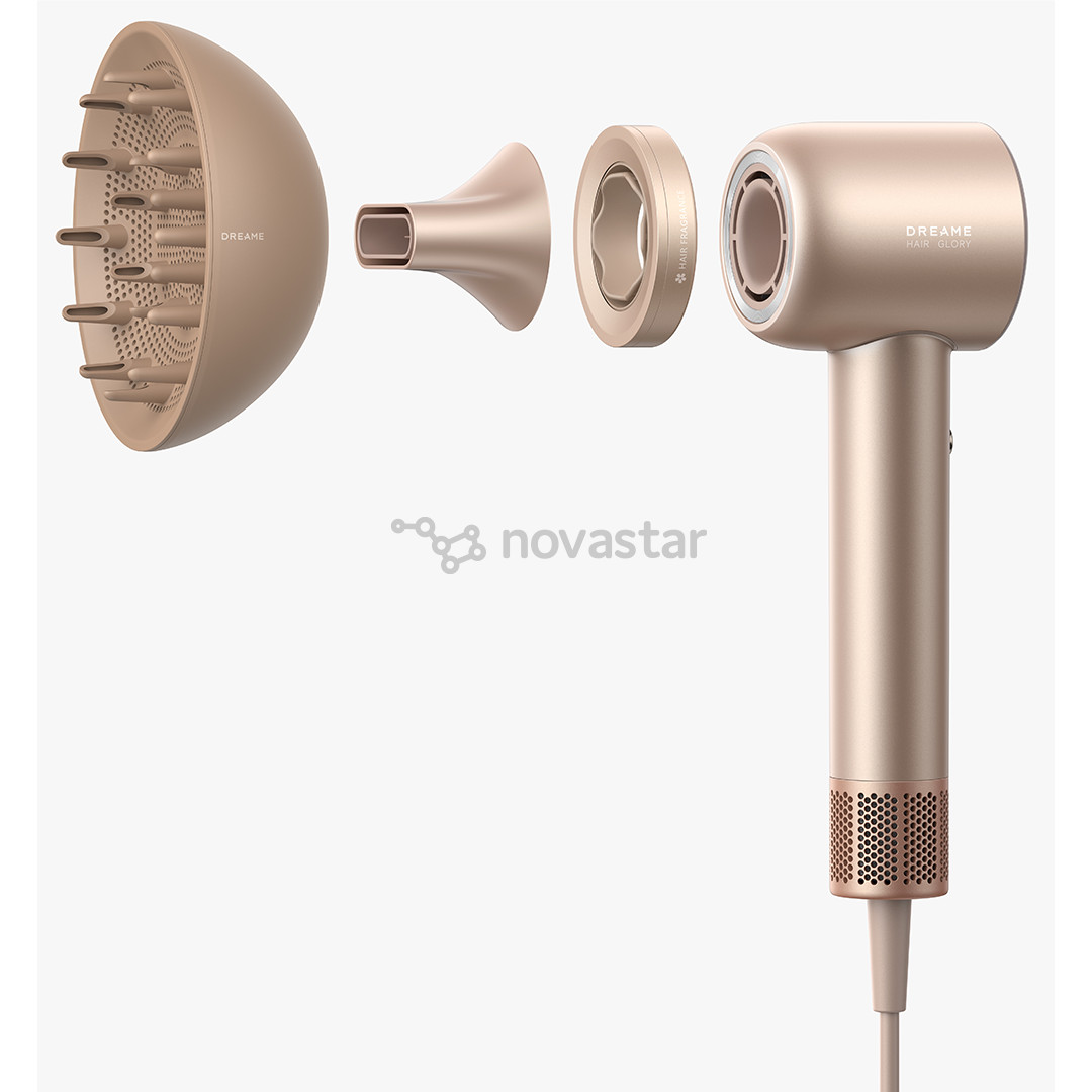 Dreame Hair Glory Mix, 1600 W, aukso spalvos - Plaukų džiovintuvas