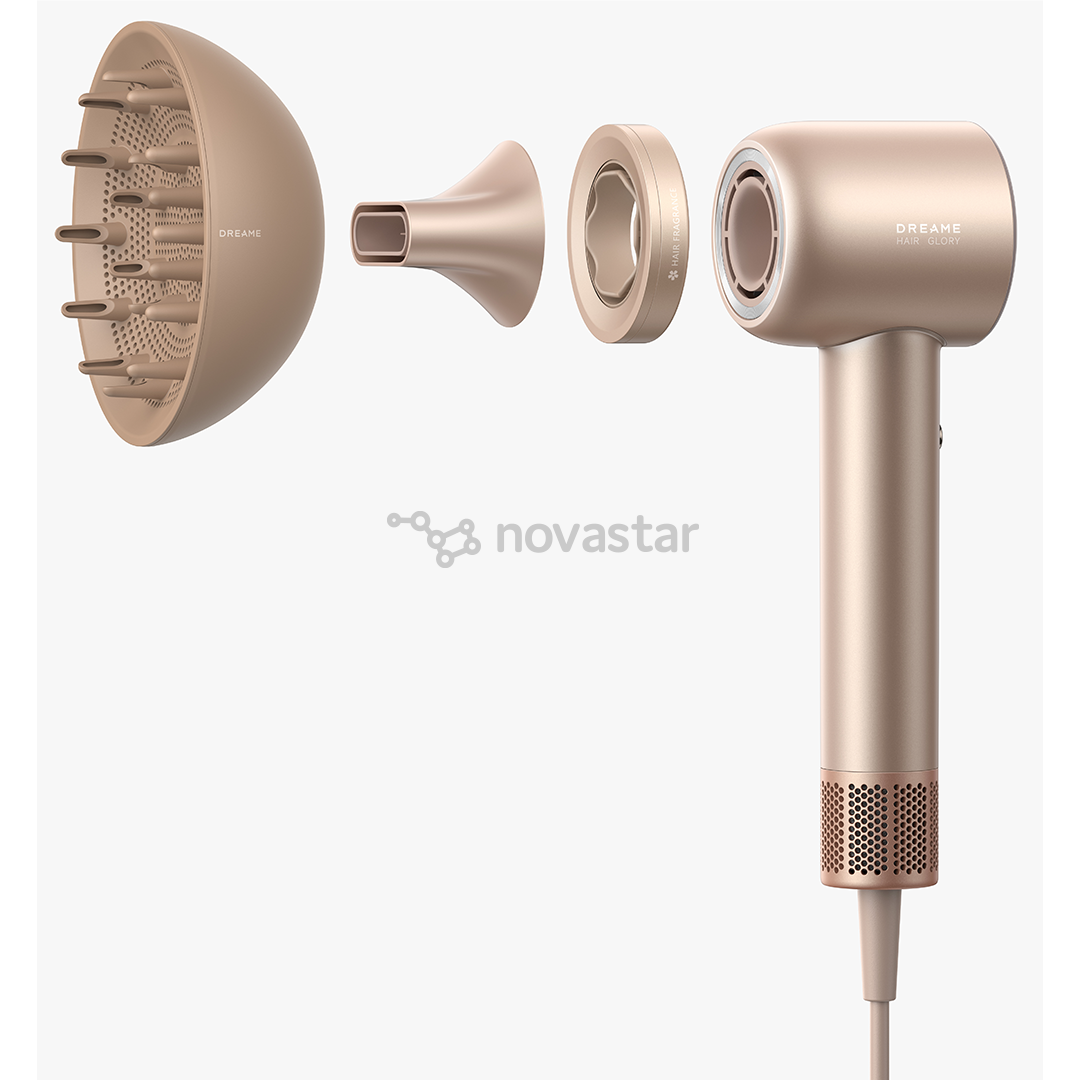 Dreame Hair Glory Mix, 1600 Вт, золотистый - Фен