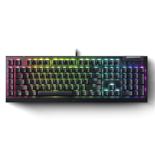 Razer BlackWidow V4 X, Green Switch, mechaninė, US, juoda - Klaviatūra
