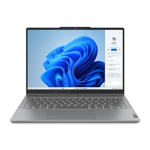 Lenovo IdeaPad 5 2-in-1 Gen 9, 14'', WUXGA, OLED, i5, 16 GB, 512 GB, ENG, luna grey - Notebook 83KX007QLT