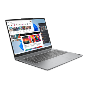 Lenovo IdeaPad 5 2-in-1 Gen 9, 14'', WUXGA, OLED, i5, 16 ГБ, 512 ГБ, ENG, серый - Ноутбук