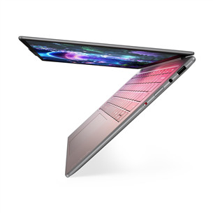 Lenovo Yoga Slim 7 Gen 10 Aura Edition, 14'', WUXGA, OLED, Ultra 5, 16 GB, 512 GB, SWE, pilkas - Nešiojamasis kompiuteris