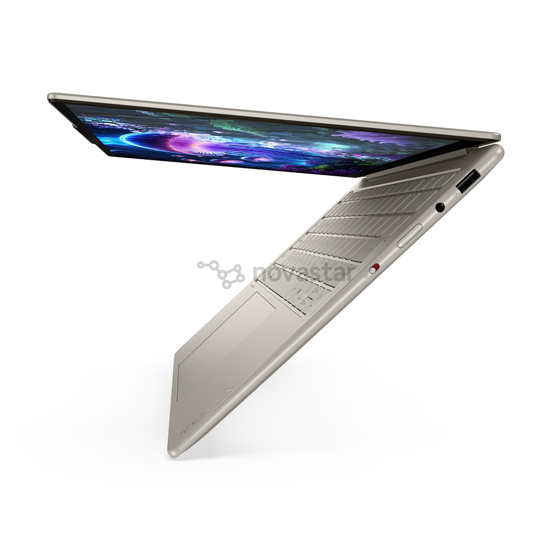 Lenovo Yoga Slim 7 Gen 10 Aura Edition, 14'', WUXGA, OLED, Ultra 5, 16 ГБ, 512 ГБ, ENG, бежевый - Ноутбук