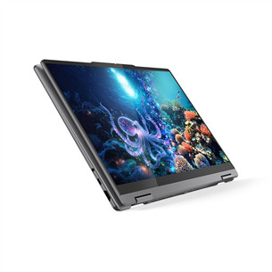 Lenovo Yoga 7 2-in-1 Gen 10, 14'', WUXGA, OLED, Ultra 7, 16 GB, 512 GB, SWE, pilkas - Nešiojamasis kompiuteris