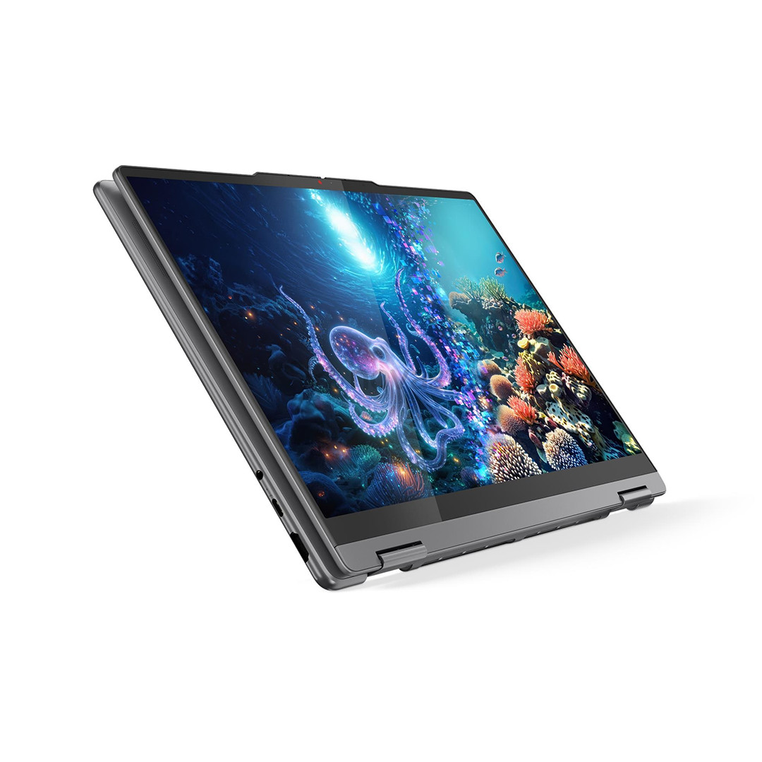 Lenovo Yoga 7 2-in-1 Gen 10, 14'', WUXGA, OLED, Ultra 7, 16 GB, 512 GB, SWE, pilkas - Nešiojamasis kompiuteris