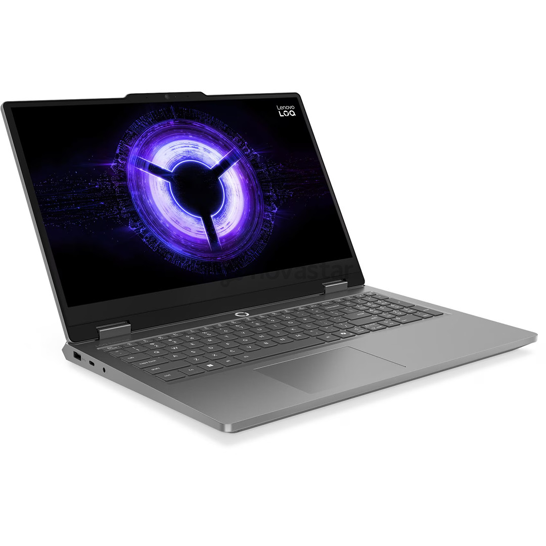 Lenovo LOQ Essential 15IRX11, 15,6'', Full HD, 144 Гц, i5, 16 ГБ, 512 ГБ, RTX 5050, ENG, серый - Ноутбук