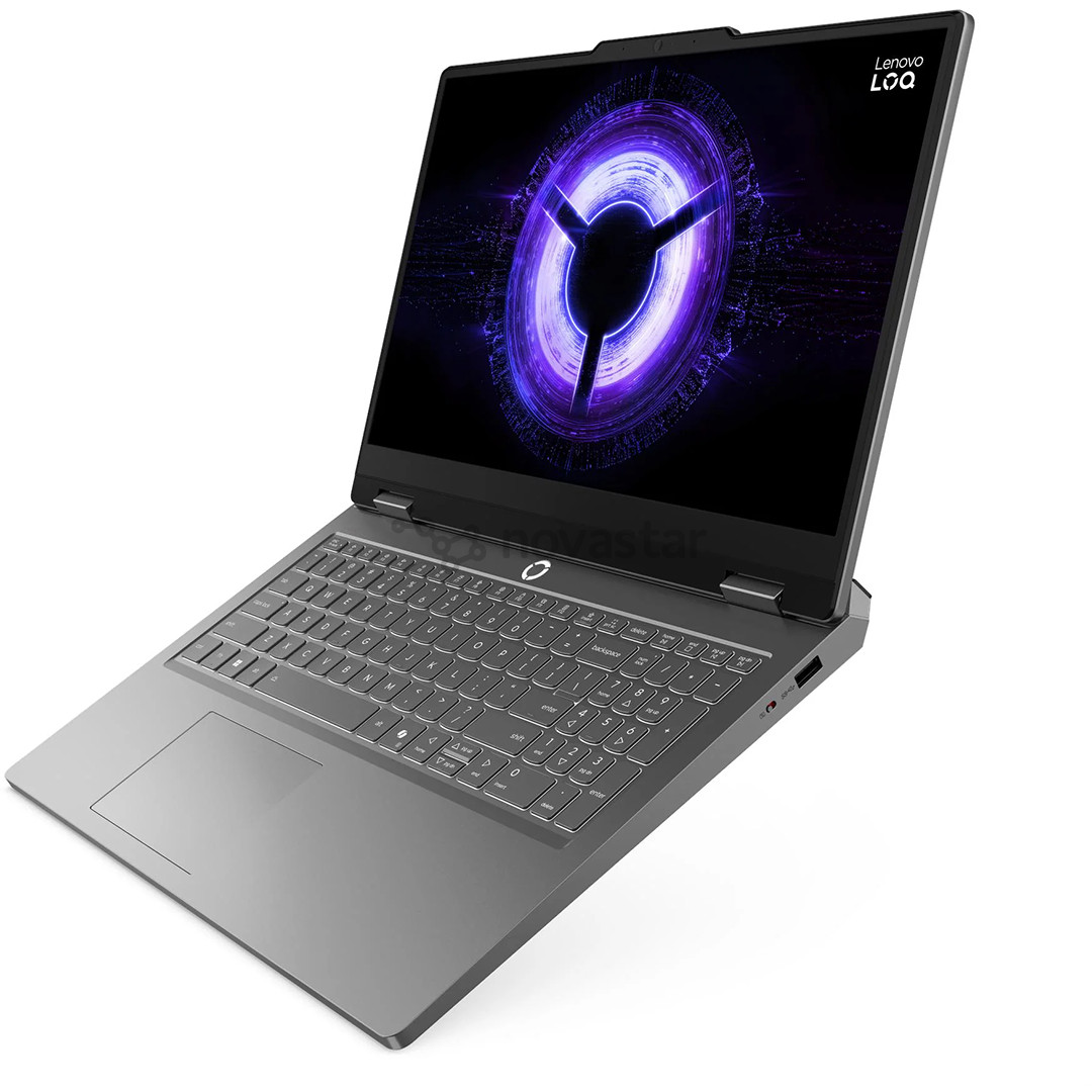 Lenovo LOQ Essential 15IRX11, 15,6'', Full HD, 144 Гц, i5, 16 ГБ, 512 ГБ, RTX 5050, ENG, серый - Ноутбук