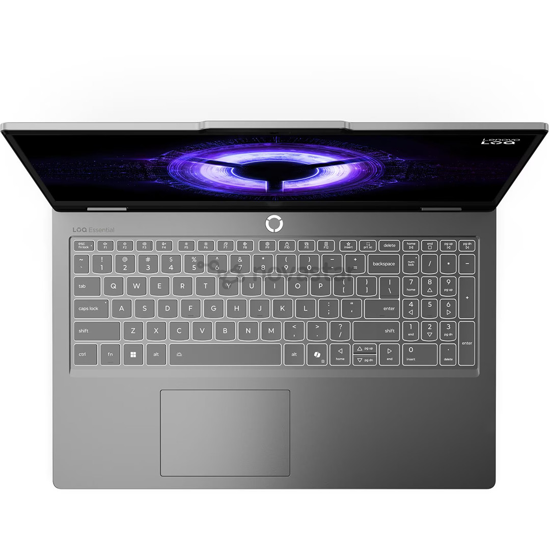 Lenovo LOQ Essential 15IRX11, 15,6'', Full HD, 144 Hz, i5, 16 GB, 512 GB, RTX 5060, ENG, pilkas - Nešiojamasis kompiuteris