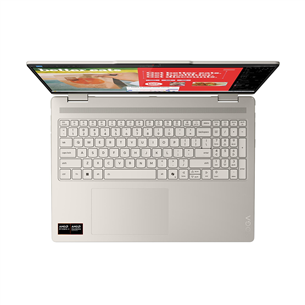 Lenovo Yoga 7 2-in-1 Gen 10, 16'', 2.8K, OLED, 120 Гц, Ryzen AI 7, 16 ГБ, 1 ТБ, ENG, бежевый - Ноутбук
