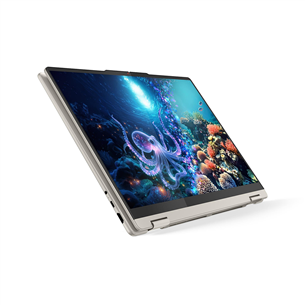 Lenovo Yoga 7 2-in-1 Gen 10, 16'', 2.8K, OLED, 120 Гц, Ryzen AI 7, 16 ГБ, 1 ТБ, ENG, бежевый - Ноутбук