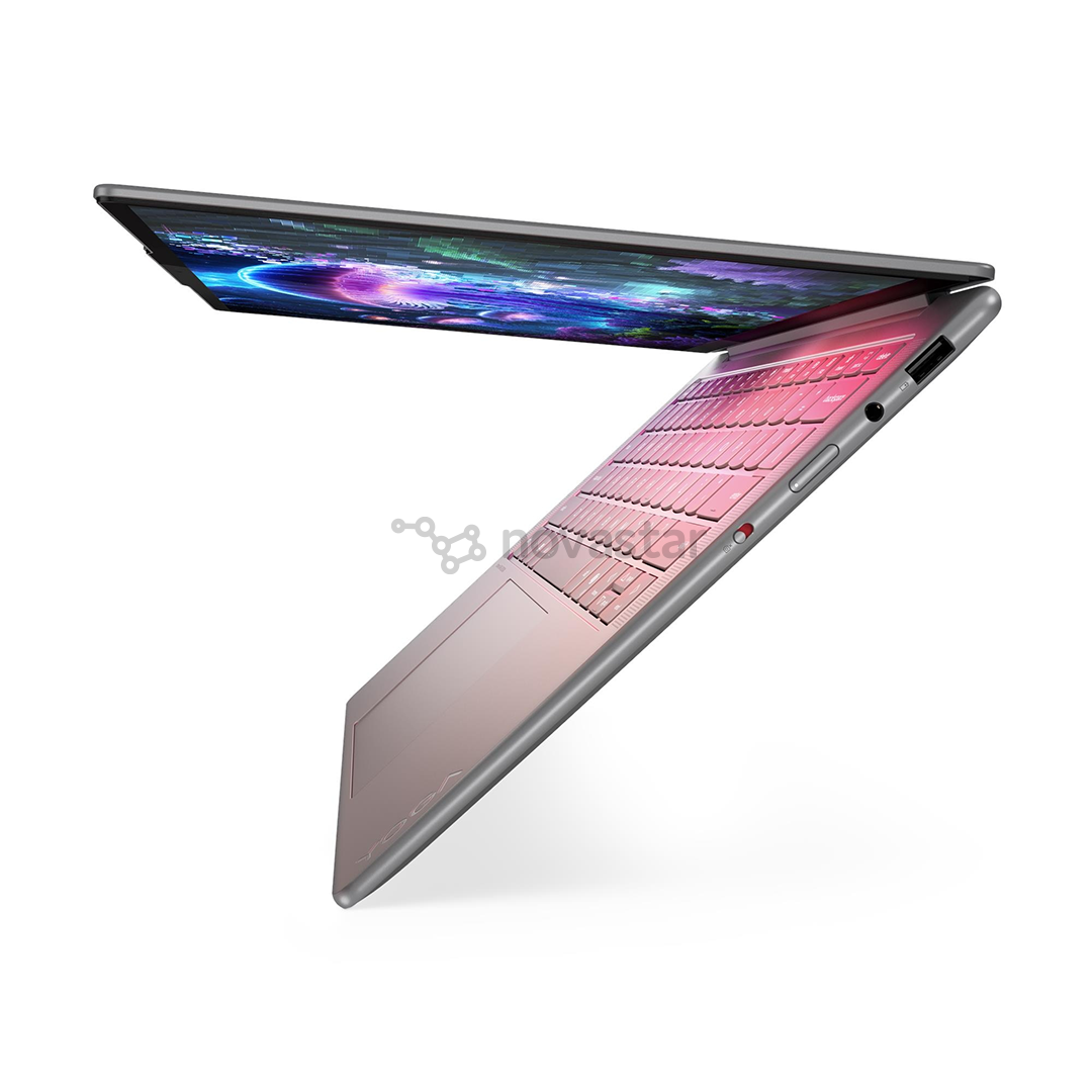 Lenovo Yoga Slim 7 Gen 10 Aura Edition, 14'', WUXGA, OLED, Ultra 7, 32 GB, 1 TB, ENG, pilkas - Nešiojamasis kompiuteris