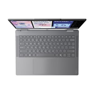 Lenovo Yoga 7 2-in-1 Gen 10, 14'', 2.8K, OLED, 120 Гц, Ultra 7, 32 ГБ, 1 ТБ, ENG, серый - Ноутбук