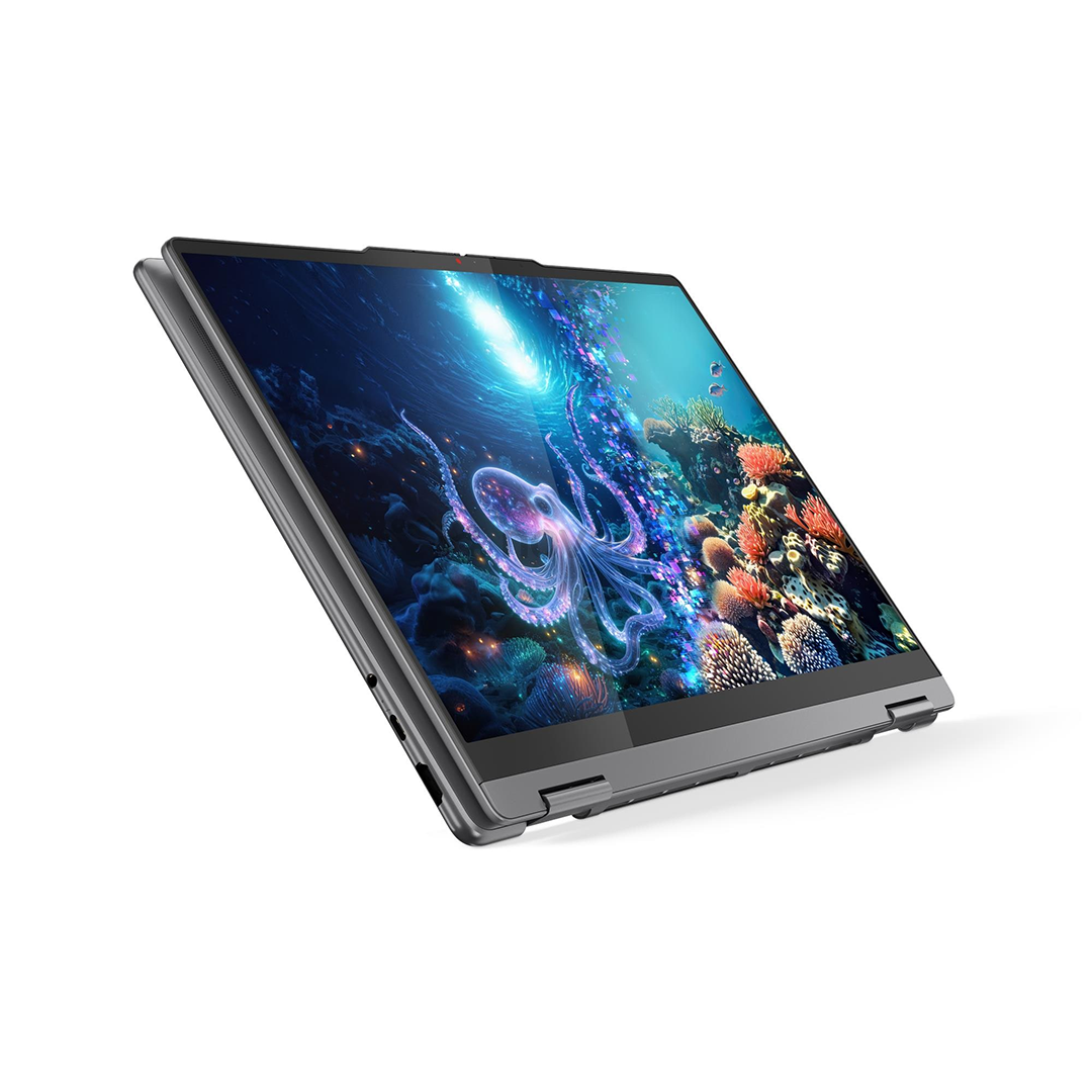 Lenovo Yoga 7 2-in-1 Gen 10, 14'', 2.8K, OLED, 120 Гц, Ultra 7, 32 ГБ, 1 ТБ, ENG, серый - Ноутбук