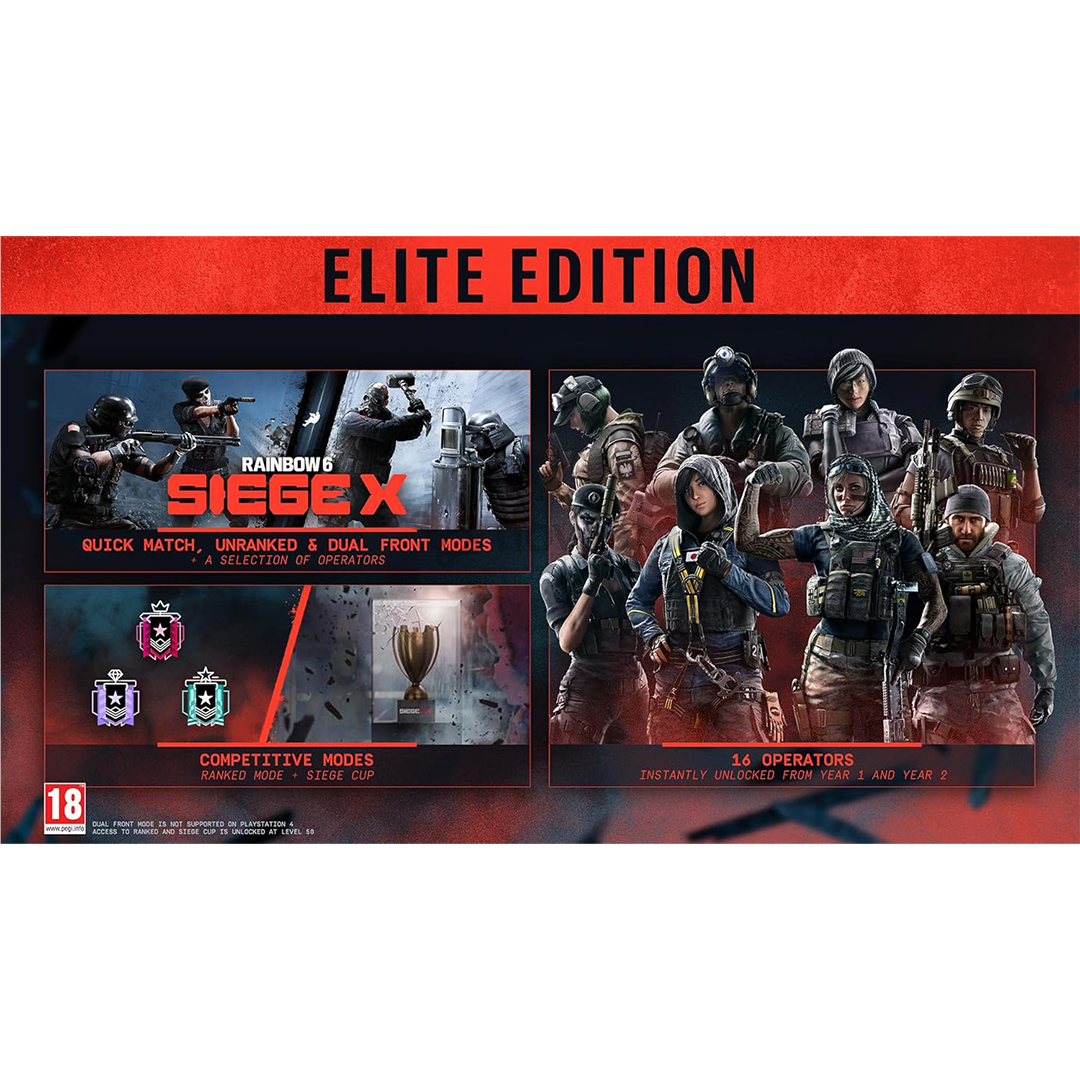 Tom Clancy's Rainbow Six Siege X Elite Edition, PlayStation 5 - Žaidimas