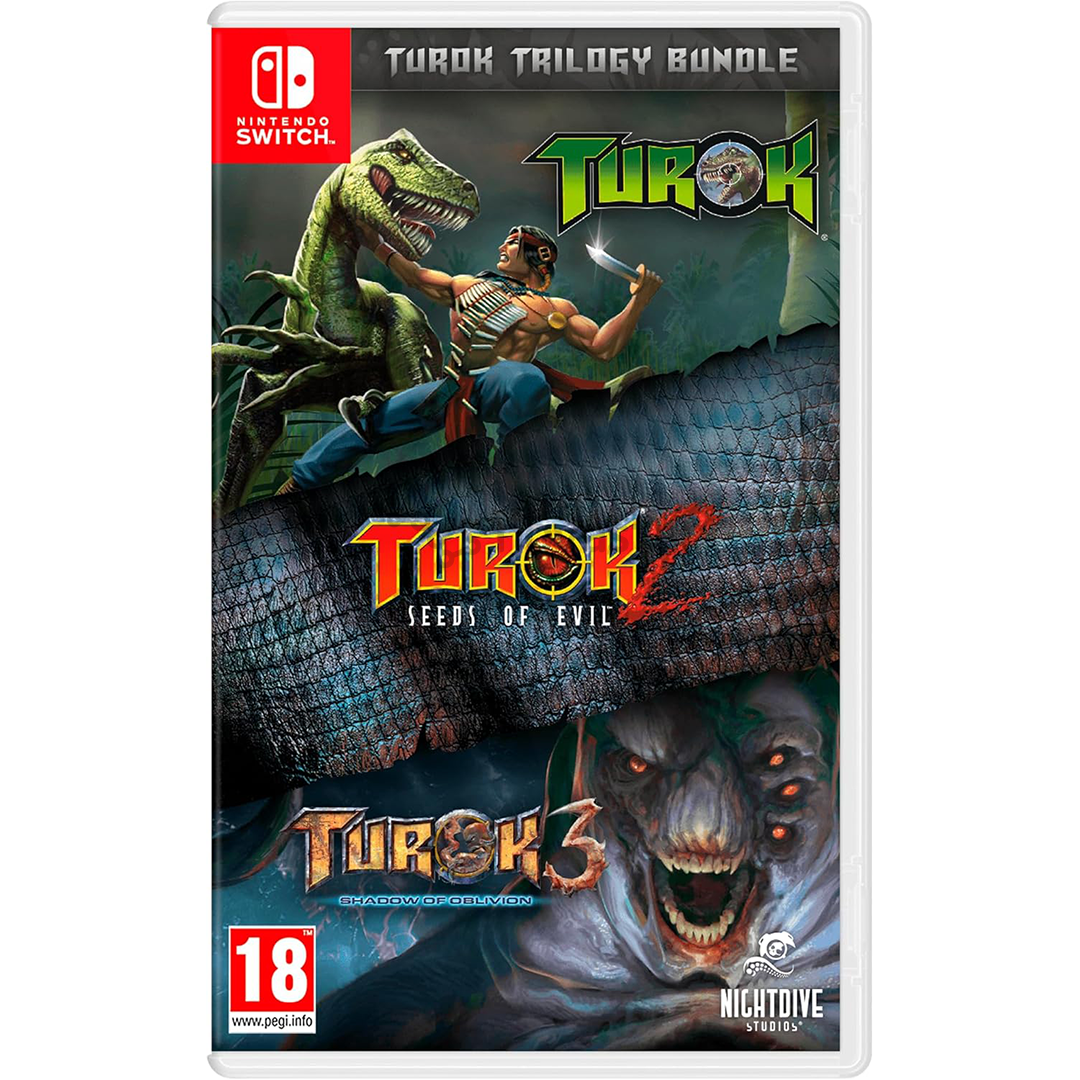 Turok Trilogy Bundle, Nintendo Switch - Игра