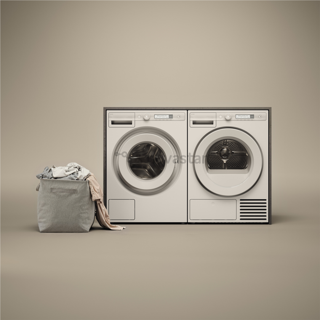 Asko Steel Seal, 9 kg, depth 57.2 cm, 1400 rpm - Front load washing machine